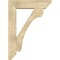 Ekena Millwork Legacy Slat Rough Sawn Bracket w/ Offset Brace, Douglas Fir, 8"W x 32"D x 44"H BKT0806X32X44LEC06RDF - alternate 2